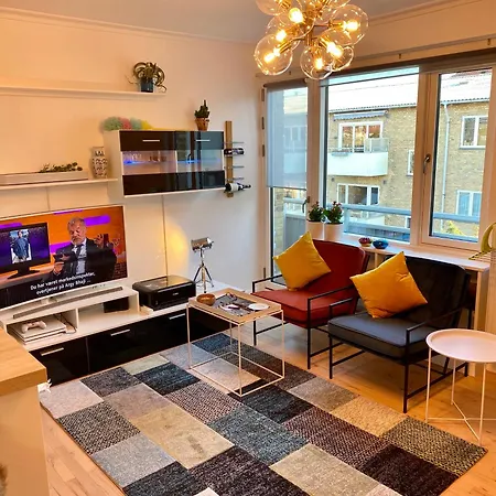 公寓 Luxury Scandanavian Style Flat Near 夏洛滕隆